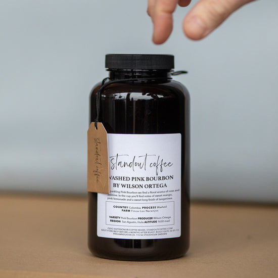 Wilson Ortega Washed Pink Bourbon, Huila Colombia