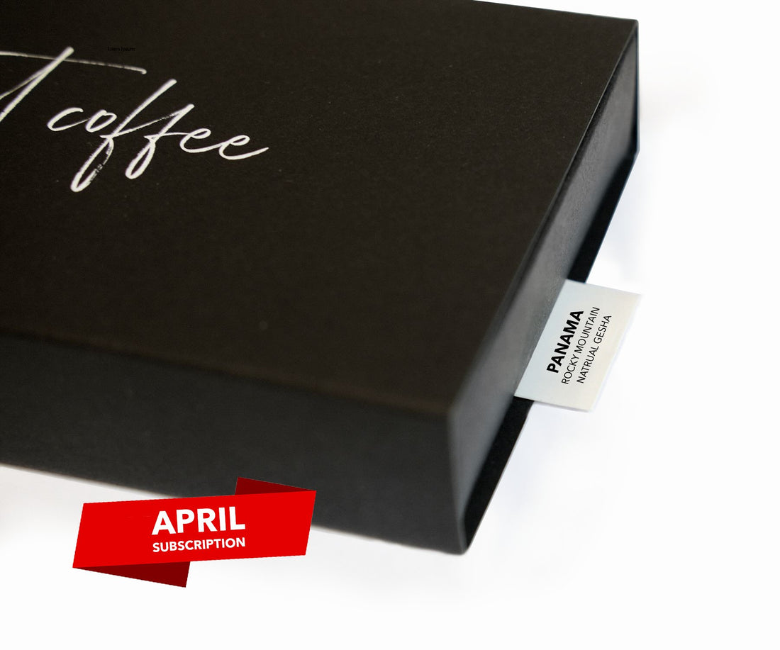 April subscription coffee - Rocky Mountain - Standout Coffee