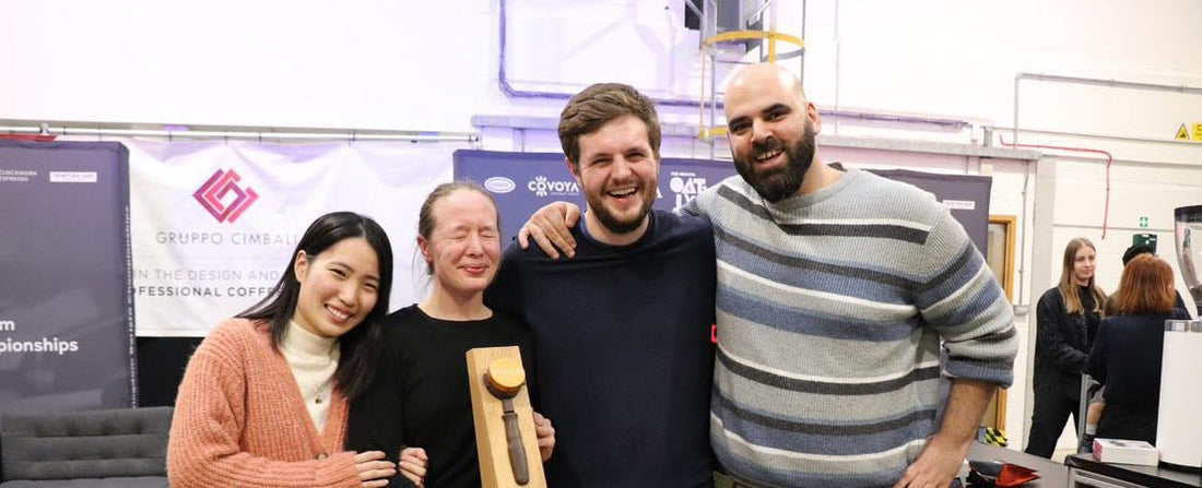 Ian Kissick has emerged victorious in the 2023 UK Barista Championship - Standout Coffee