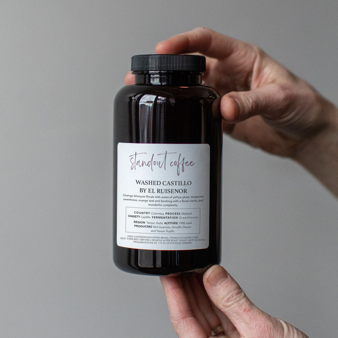 El Ruisenor Fermented Washed Castillo, Colombia