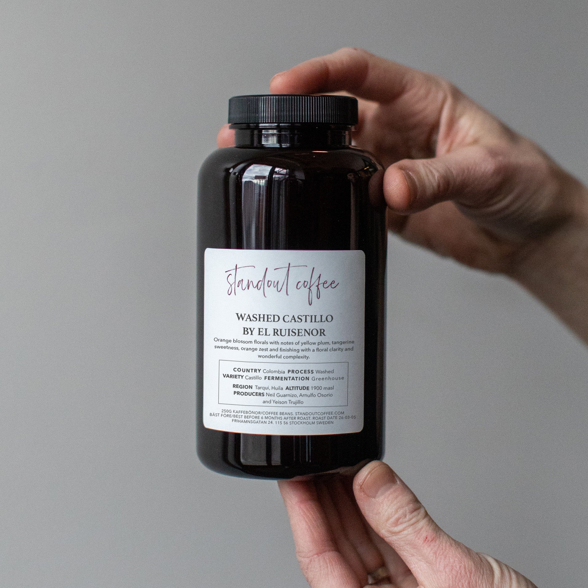 El Ruisenor Fermented Washed Castillo, Colombia