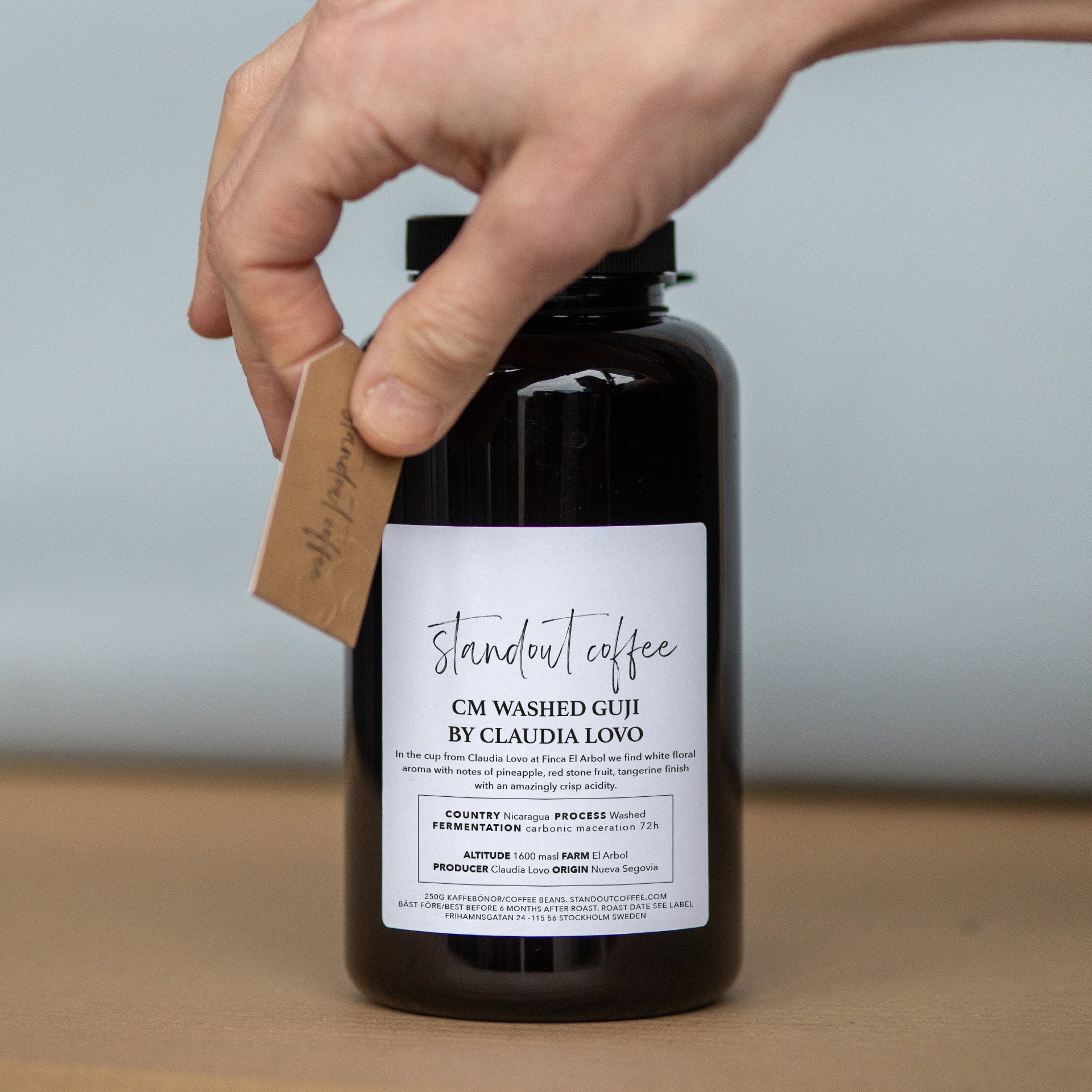 CM Washed Guji Landrace by Claudia Lovo, El Arbol - Nicaragua packshot