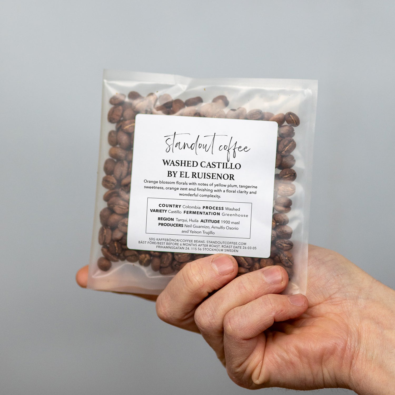 El Ruisenor Fermented Washed Castillo, Colombia
