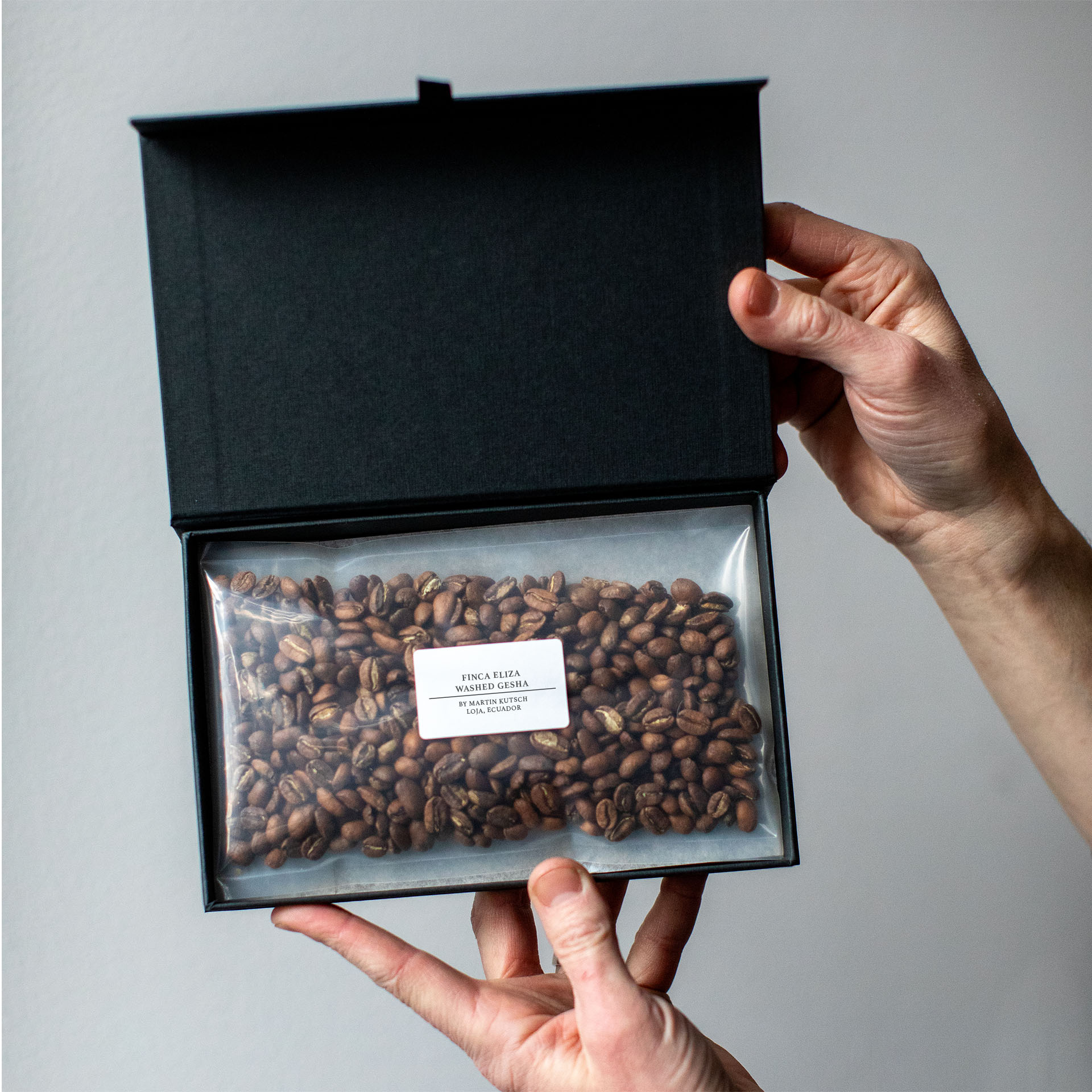 Finca Eliza Washed Green Tip Gesha by Martin Kutsch, Loja, Ecuador