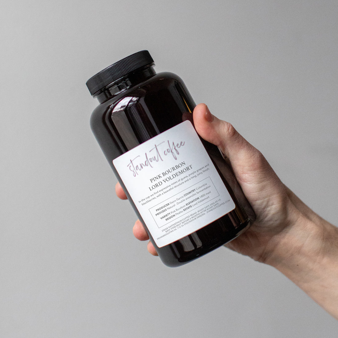 Lord Voldemort Leachate Natural Pink Bourbon by Deiro Garcia, Colombia