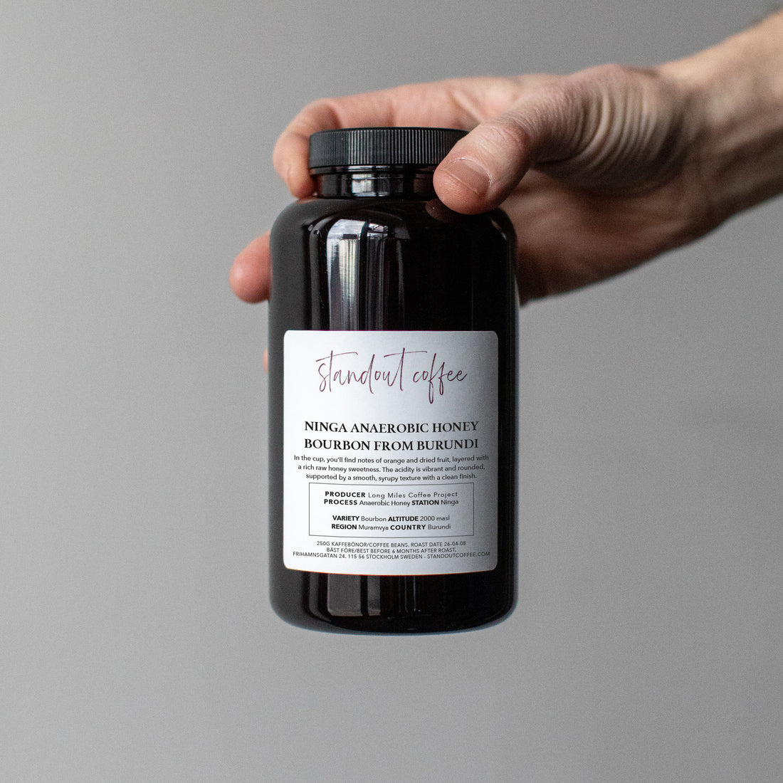 Ninga Anaerobic Honey Bourbon by Long Miles Coffee Project, Burundi