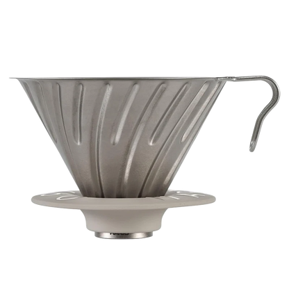 HARIO V60 Titanium Dripper 02 - Standout Coffee’s Everyday Brewer