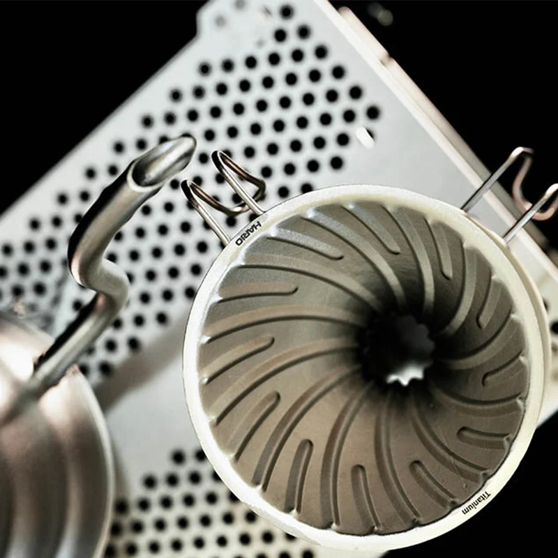 HARIO V60 Titanium Dripper 02 - Standout Coffee’s Everyday Brewer
