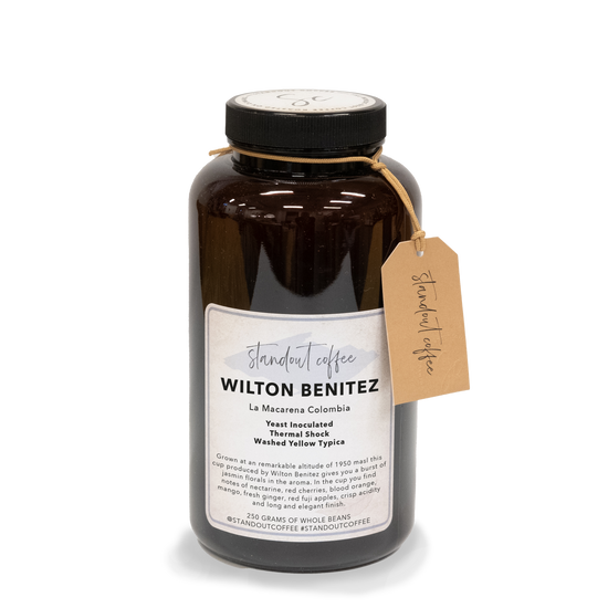 Colombia Wilton Benitez Anaerobic Yeast Double Thermal Shock Washed Orange Bourbon