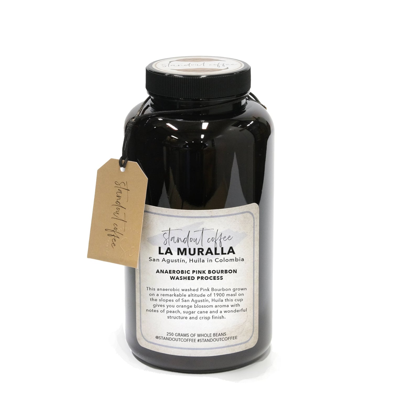 Colombia La Muralla Anaerobic Washed Pink Bourbon - Standout Coffee