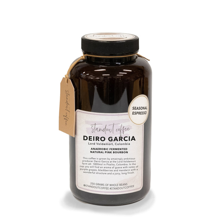 Deiro Garcia Lord Voldemort Anaerobic fermented Natural process Pink Bourbon - Colombia - Standout Coffee