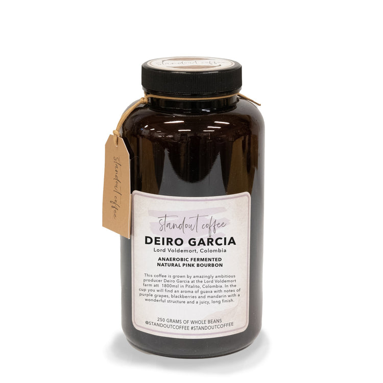 Deiro Garcia Lord Voldemort Anaerobic fermented Natural process Pink Bourbon - Colombia - Standout Coffee
