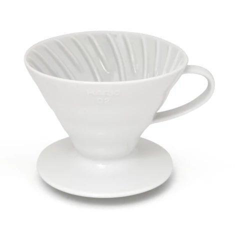 HARIO V60 Ceramic White Dripper - 02 Size - Standout Coffee