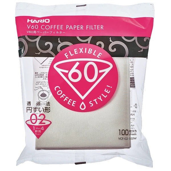 HARIO V60 Filter Paper 02 Size 100 pcs - Standout Coffee
